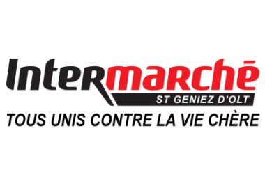 sponsor trail de St Geniez d'Olt Intermarché